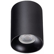 Plafonska lampa valjak GU10 140mm crna IP20
