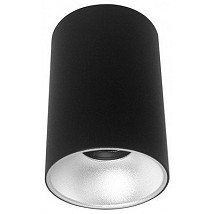 Plafonska lampa valjak GU10 140mm crna IP20