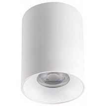 Plafonska lampa valjak GU10 140mm bela IP20