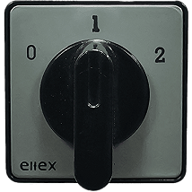 Grebenasti prekidac 10-22 U 0-1-2 odvojenog 2 namotaja