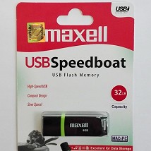 Maxell usb speedboat 2.0 black 32gb
