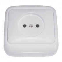 Prikljucnica na zid bez zast.kont. zidni prekidac16A/250VA