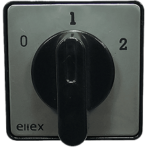 Grebenasti prekidac 10-33 U 0-1-2  2 brzine 2 namotaja