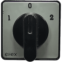 Grebenasti prekidac 10-52 U 1-0-2 dvopolni