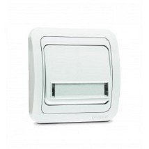 Taster zvona sa natpisom mimoza sivi Makel