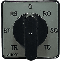 Grebenasti prekidac 10-66 U TR-ST-RS-0-R0-S0-T0 faz.-lin.
