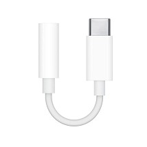 Apple Stereo adapter 3,5mm/Type C bela