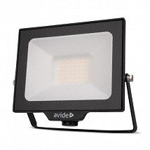 LED reflektor SMD 30W CW 6400K opc. senzor IP44 crna 3000lm