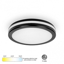 LED PLAFONJERA 15W CCT X09 200 IP65 CRNA 201822 BBLINK