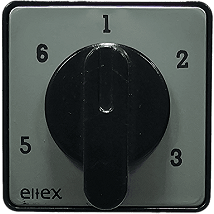 Grebenasti prekidac 10-85 U 1-2-3-4-5-6 jednopolni