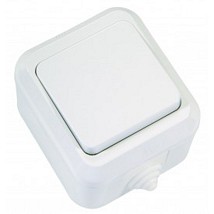 Prekidac jednopolni OG beli Makel