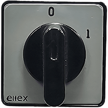 Grebenasti prekidac 10-91 U 0-1 dvopolni