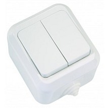 Prekidac serijski OG beli Makel