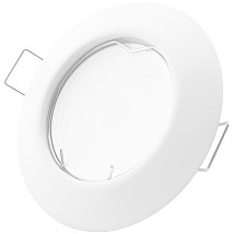 Rozetna GU10 bela convex