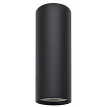 Plafonska lampa valjak GU10 100mm crna IP20