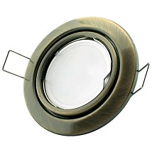 Rozetna GU10 pokretna bakar