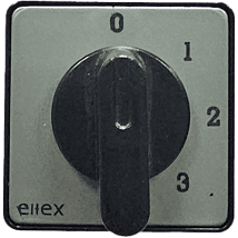 Grebenasti prekidac 10-136 U 0-1-2-3 tropolni