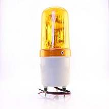 Rotaciona lampa KM-H 220V zuta