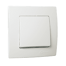 Prekidac jednopolni Kare natural Lilium