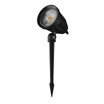 SPOLJNA PODNA UBODNA LED LAMPA 6W CW FLORI LIGERO BLACK SPECTRUM