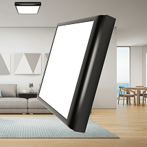 LED PANEL UGRADNO NADGRADNI FLEX 20W 3IN1 KVAD CRNI BRAYTRON