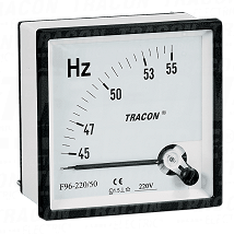 Frekvencmetar48×48mm. 230V / 45-65Hz