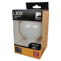 LED SIJALICA E27 G80 7W WW TOPLO BELA 110038 EGLO