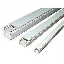 F PVC kanalica neslicovana 30x60x2000 beli(SxVxD)