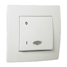 Prekidac KIP Lilium natural kare