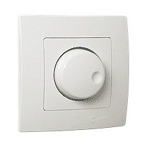 Dimer 1000W kare natural bela