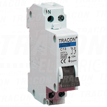 Automatski osigurac 1+N pol C 10A 4.5kA