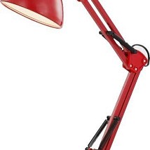 STONA RADNA LAMPA 1XE27 CRVENA FAMOUS 24882 GLOBO