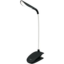 LED stona lampa 1.5W Clip crna sa adapterom