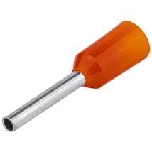 Izol. zavrsna caura 0.5mm2 L=14mm Narandzasta (hilzna)
