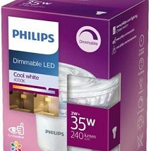 LED SIJALICA GU10 36 DIMABILNA 3W=35W NW PRIRODNO BELA PHILIPS