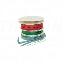 Termoskupljajuci buzir 2:1 crni 9.5/4.8mm dobos