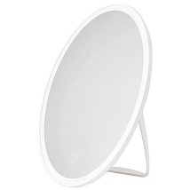 LED stona lampa/ogledalo punjiva okrugla