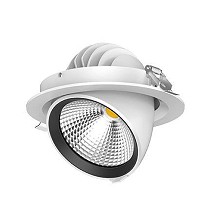 LED downlighter okrugli 33W Aura IP20 3400lm WW 3000K 50