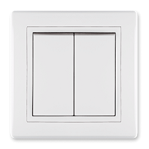 PRESTIGE prekidac serijski bela bez medjurama