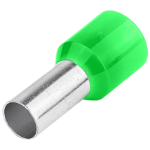 Izol. zavrsna caura 16mm2 L=22.2mm Zelena (hilzna)
