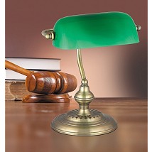 STONA LAMPA BANKARKA ZELENA 1XE27 4038 RABALUX