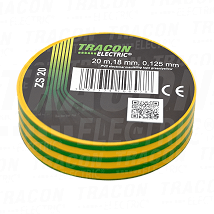PVC izolir traka 20mX18mm zuto/zelena