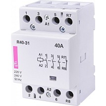 Modularni kontaktor 4P 3M R40 40A 3xNO+NC 230V