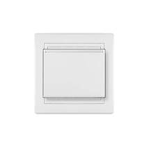 PRESTIGE Taster sklopka karticna 10A 250V bela