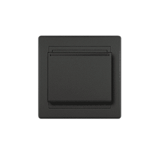 PRESTIGE Taster sklopka karticna 10A 250V Crna Soft