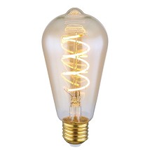 LED SIJALICA FILAMENT E27 ST64 4.5W 1800K DIMABILNA GLOBO