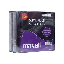 MAXELL CD KUTIJA 5MM SLIM CASE Crna 10PAK
