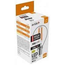 LED Filament lopta Mini 4.9W E14 NW 4000K 806lm