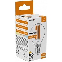 LED Filament lopta Mini 6.5W E14 NW 4000K 806lm