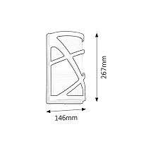 SPOLJNA ZIDNA LAMPA DURANGO E27 8767 RABALUX